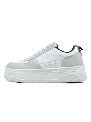 GAP Sneakersy "Paradise IV" w kolorze srebrno-białym rozmiar: 41