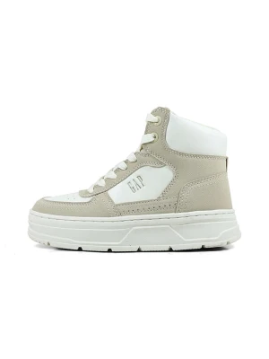 GAP Sneakersy "Paradise Mid" w kolorze kremowym rozmiar: 32