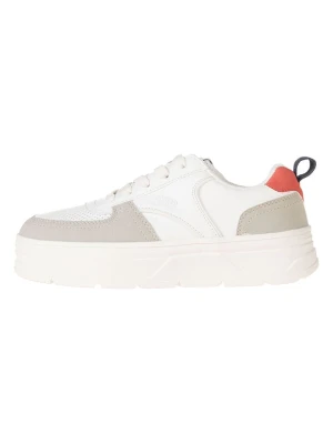 GAP Sneakersy "Paradise" w kolorze biało-beżowo-pomarańczowym rozmiar: 35