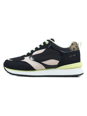 GAP Sneakersy "Wonder Spirit City" w kolorze czarno-jasnoróżowym rozmiar: 39