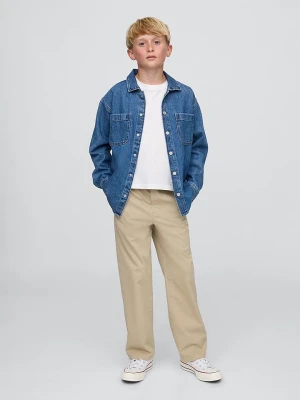 GAP Spodnie chino w kolorze beżowym rozmiar: 110
