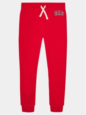 Gap Spodnie dresowe 550068-02 Czerwony Regular Fit