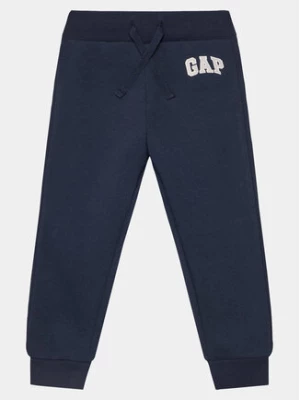 Gap Spodnie dresowe 633913-00 Granatowy Regular Fit