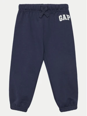 Gap Spodnie dresowe 744324-00 Granatowy Regular Fit