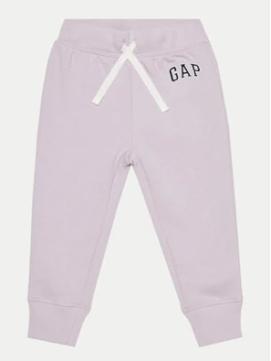 Gap Spodnie dresowe 794209-03 Fioletowy Regular Fit