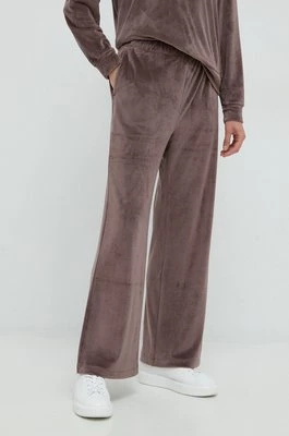 GAP spodnie dresowe damskie kolor fioletowy