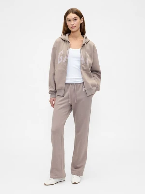 GAP Spodnie dresowe w kolorze beżowym rozmiar: M