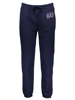 GAP Spodnie dresowe w kolorze granatowym rozmiar: M