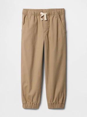 GAP Spodnie dresowe w kolorze jasnobrązowym rozmiar: 80/86