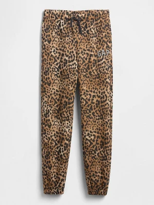 GAP Spodnie dresowe w kolorze jasnobrązowym rozmiar: 116/122