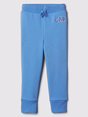 GAP Spodnie dresowe w kolorze niebieskim rozmiar: 74/80