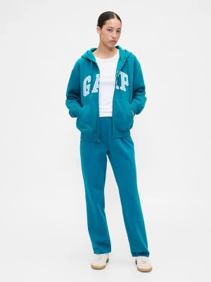 GAP Spodnie dresowe w kolorze turkusowym rozmiar: XXL