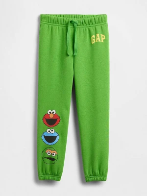 GAP Spodnie dresowe w kolorze zielonym rozmiar: 92