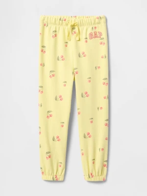 GAP Spodnie dresowe w kolorze żółto-jasnoróżowo-zielonym rozmiar: 98
