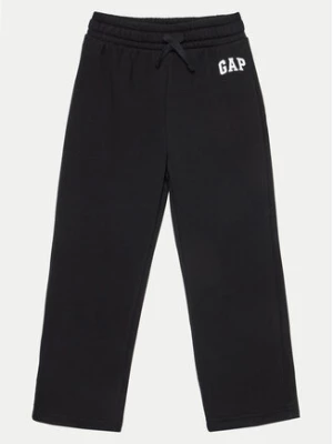 Gap Spodnie materiałowe 645346-00 Czarny Regular Fit