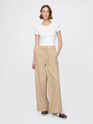 GAP Spodnie w kolorze beżowym rozmiar: XL