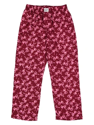 GAP Spodnie w kolorze czerwono-jasnoróżowym rozmiar: 152