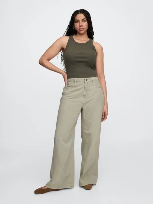 GAP Spodnie w kolorze oliwkowym rozmiar: W27