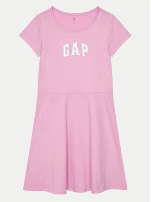 Gap Sukienka codzienna 404809 Różowy Regular Fit