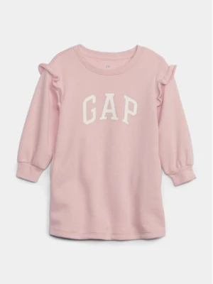 Gap Sukienka codzienna 741279-01 Różowy Regular Fit