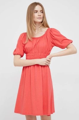 GAP sukienka kolor czerwony mini rozkloszowana