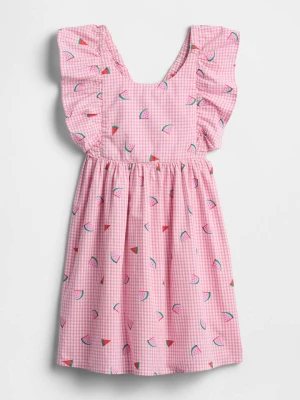 GAP Sukienka w kolorze jasnoróżowo-białym rozmiar: 80/86