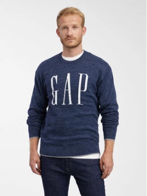 Gap Sweter 724378-00 Granatowy Regular Fit