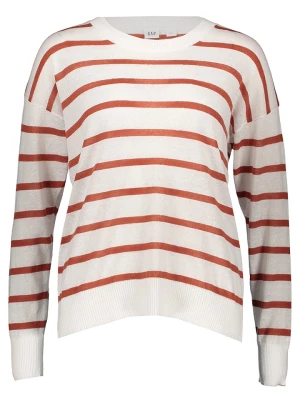 GAP Sweter w kolorze biało-czerwonym rozmiar: XL