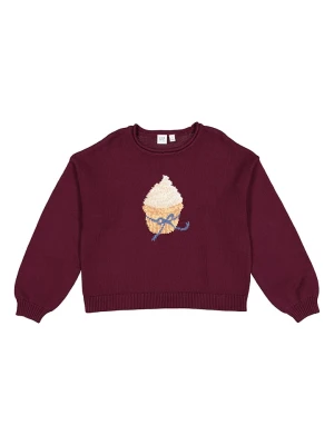 GAP Sweter w kolorze bordowym rozmiar: 128 / 134
