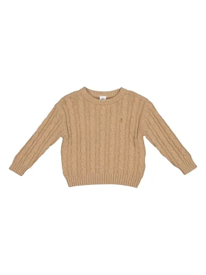 GAP Sweter w kolorze jasnobrązowym rozmiar: 92