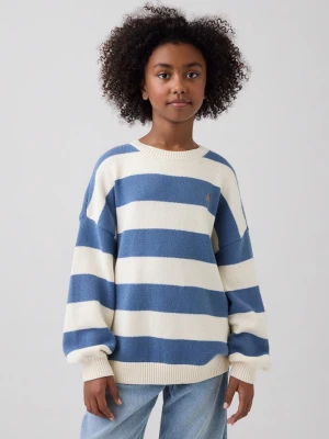 GAP Sweter w kolorze niebiesko-kremowym rozmiar: 164/170