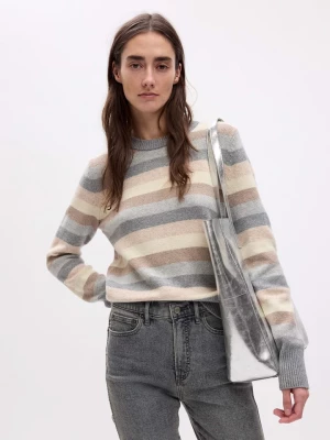 GAP Sweter w kolorze szaro-karmelowym rozmiar: XL