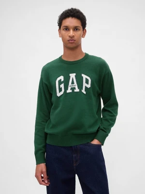 GAP Sweter w kolorze zielonym rozmiar: L