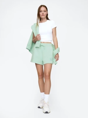 GAP Szorty dresowe w kolorze jasnozielonym rozmiar: L