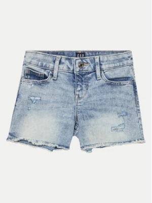Gap Szorty jeansowe 603115-00 Niebieski Regular Fit