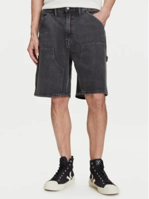 Gap Szorty jeansowe 767488 Czarny Relaxed Fit