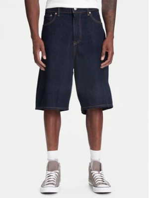 Gap Szorty jeansowe 774578-00 Granatowy Baggy Fit