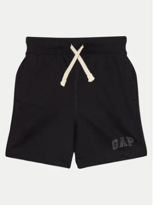 Gap Szorty sportowe 540847-02 Czarny Regular Fit