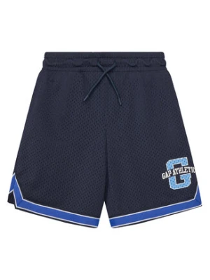 Gap Szorty sportowe 724759-03 Granatowy Baggy Fit