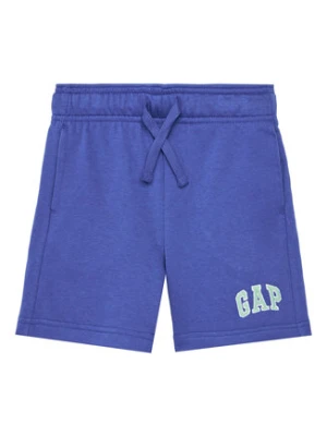 Gap Szorty sportowe 742934-00 Niebieski Relaxed Fit