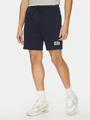 Gap Szorty sportowe 866651-03 Granatowy Regular Fit