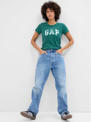 Gap T-Shirt 268820-87 Zielony Regular Fit