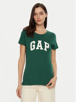 Gap T-Shirt 417797-20 Zielony Regular Fit