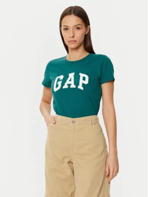 Gap T-Shirt 417797-20 Zielony Regular Fit