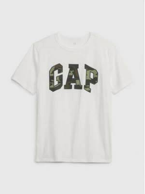 Gap T-Shirt 424016-04 Biały Regular Fit