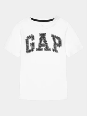 Gap T-Shirt 473269-00 Biały Regular Fit
