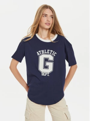 Gap T-Shirt 500012-02 Granatowy Oversize