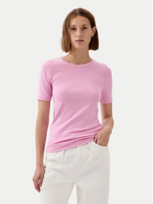 Gap T-Shirt 540635-10 Różowy Slim Fit