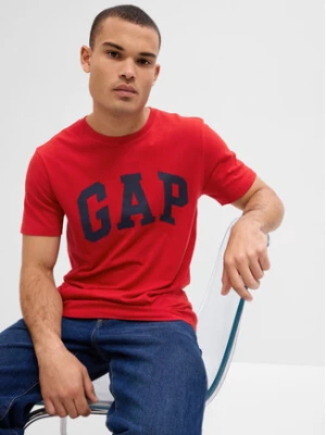 Gap T-Shirt 550338-56 Czerwony Regular Fit