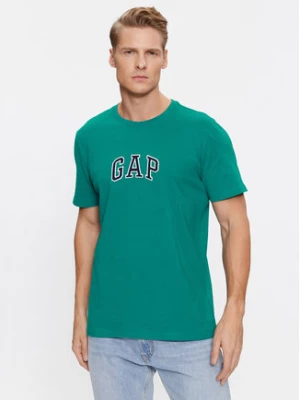 Gap T-Shirt 570044-04 Zielony Regular Fit